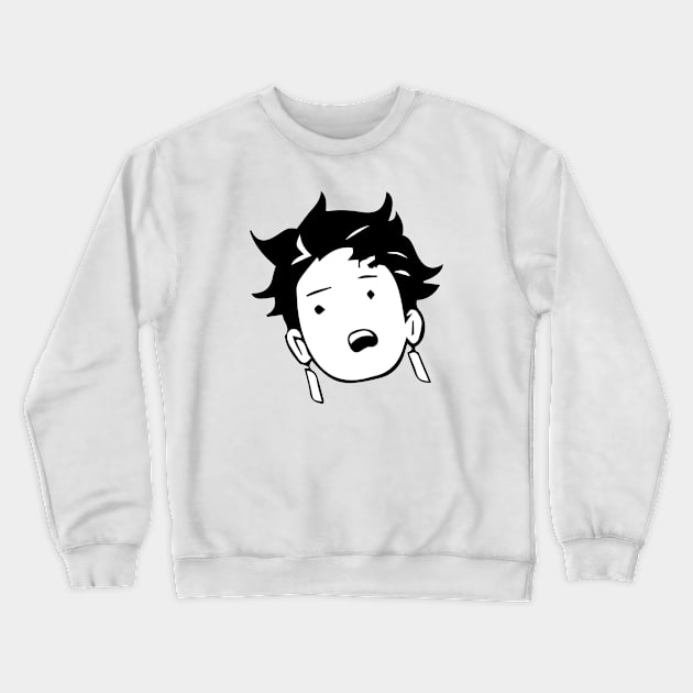 Tanjiro Kimetsu No Yaiba Crewneck Sweatshirt by rashiddidou